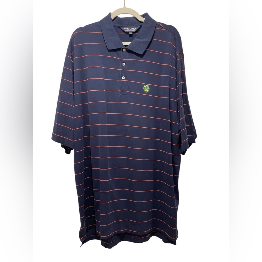 Polo by Ralph Lauren Navy Polo with Red Stripes